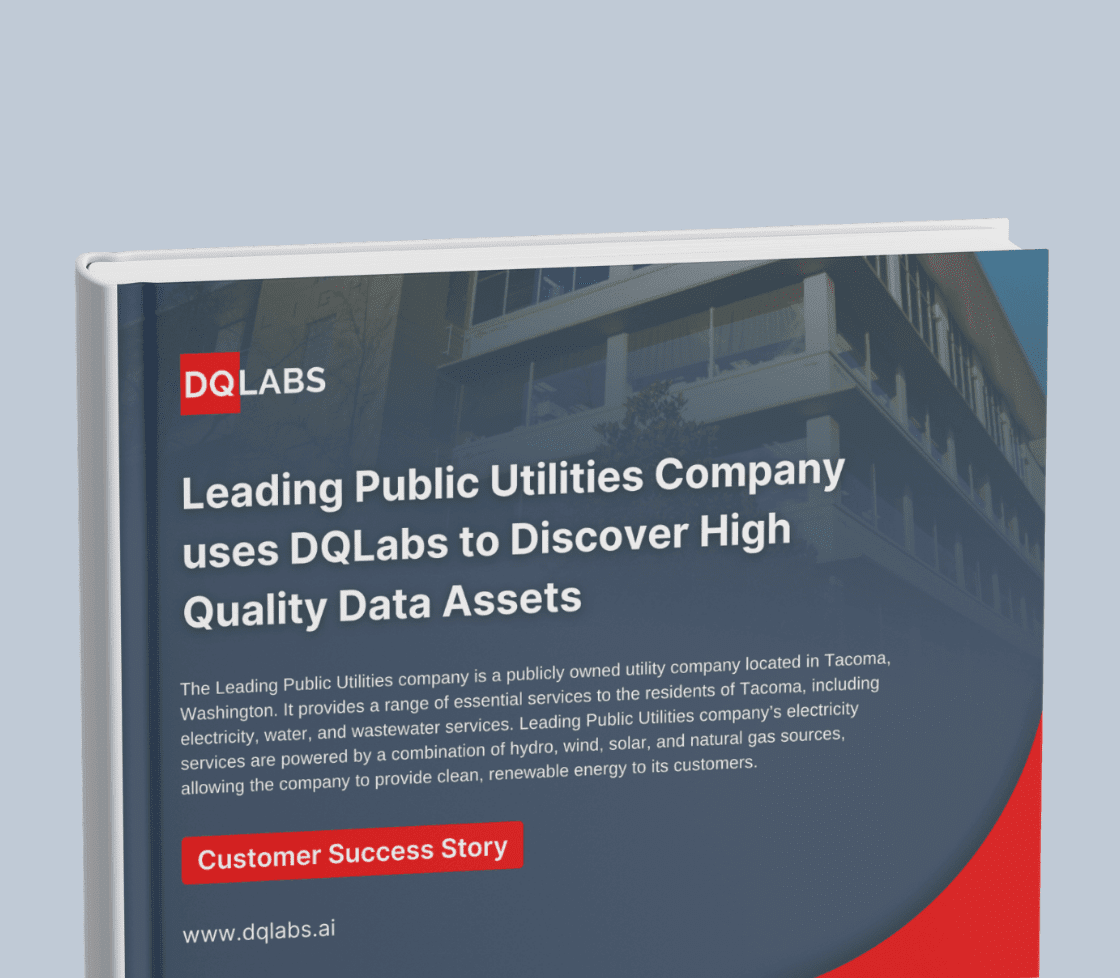 Tacoma Public Utilities Leverages DQLabs to Unlock High-Quality Data Assets