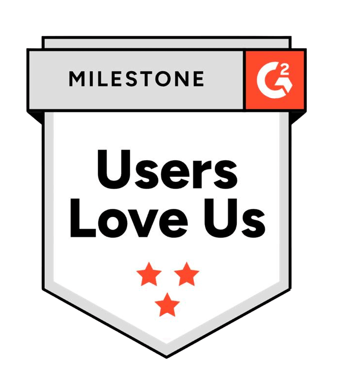 G2 users love us Badge