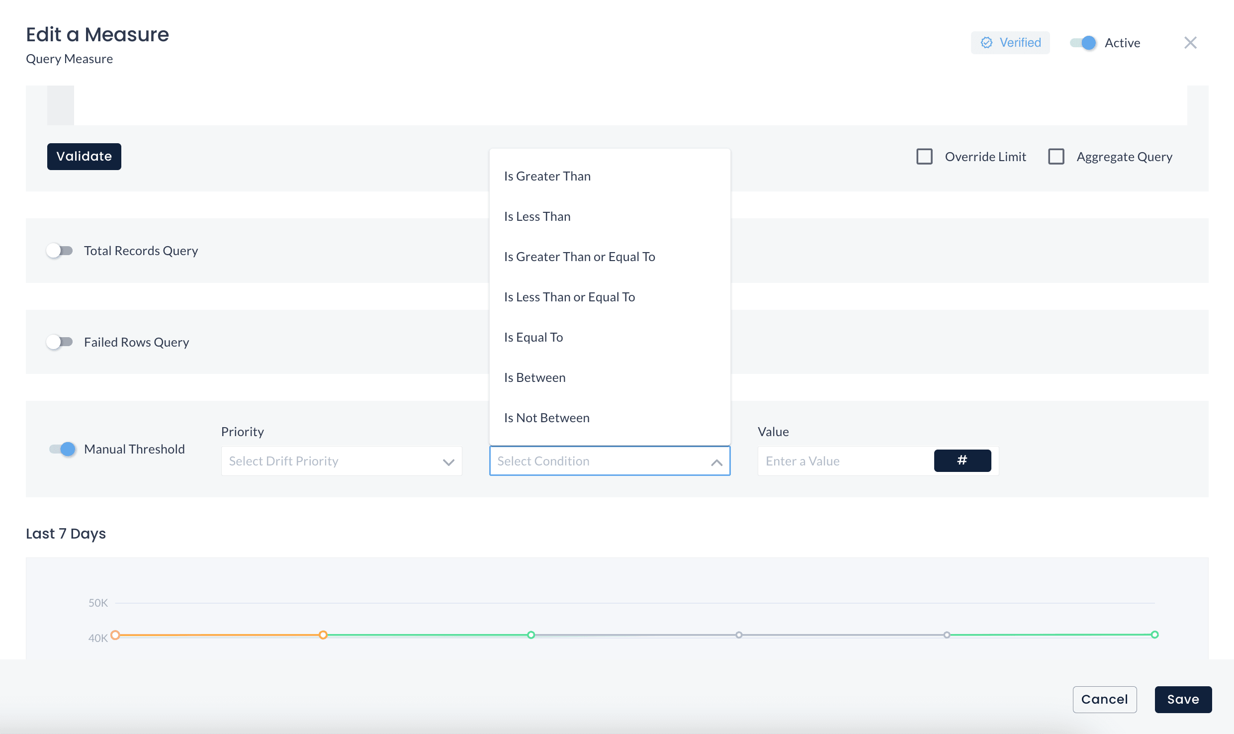 Alerts customization