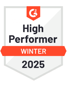 G2 High performer badge