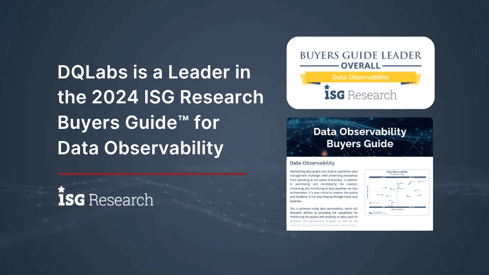 ISG Buyers Guide for Data Observability