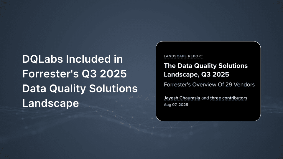 Forrester Data Quality Solutions Landscape, Q3 2025