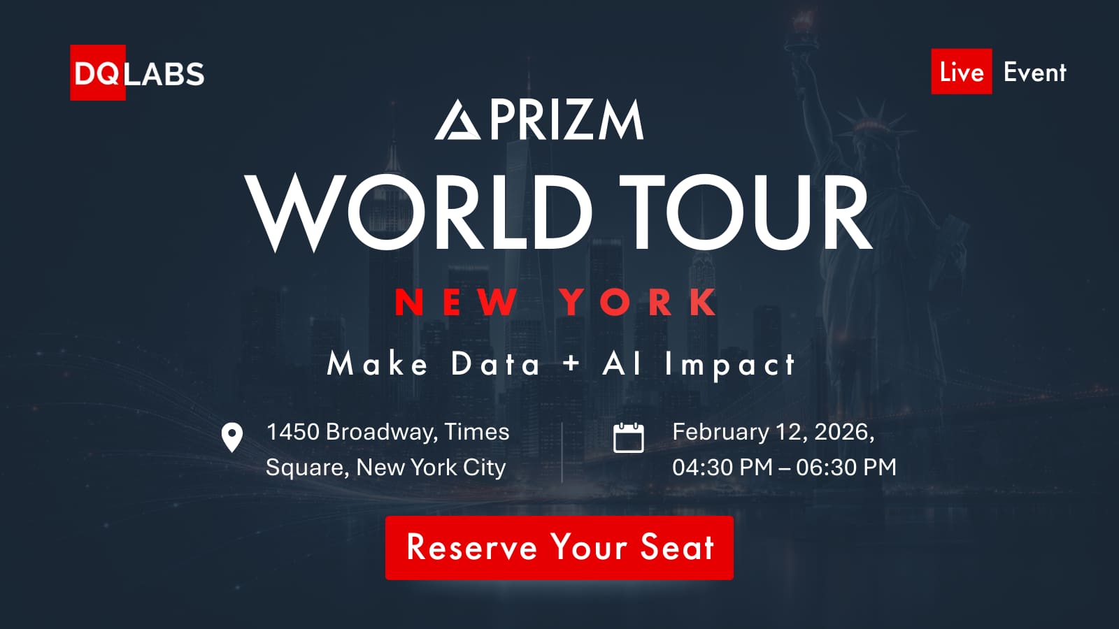 PRIZM World Tour 2026 – New York